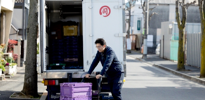 食品配送​ドライバー　(2tトラック)